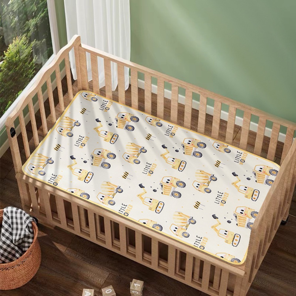 Diaper Changing Mat - Soft Waterproof Urine Mat Cute Cartoon