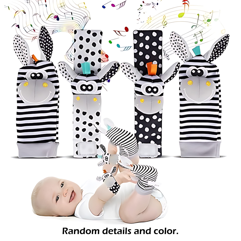 4pcs/Set Baby Infant Wrist Rat - Baby Products Game 评论和价格