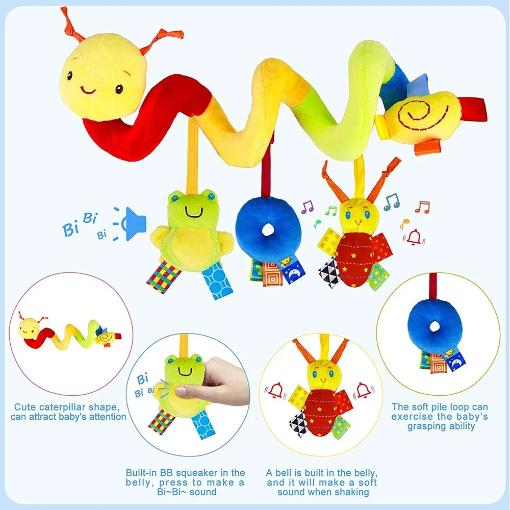 Spiral Stroller Toys Newborn P - Baby Products Game 评论和价格