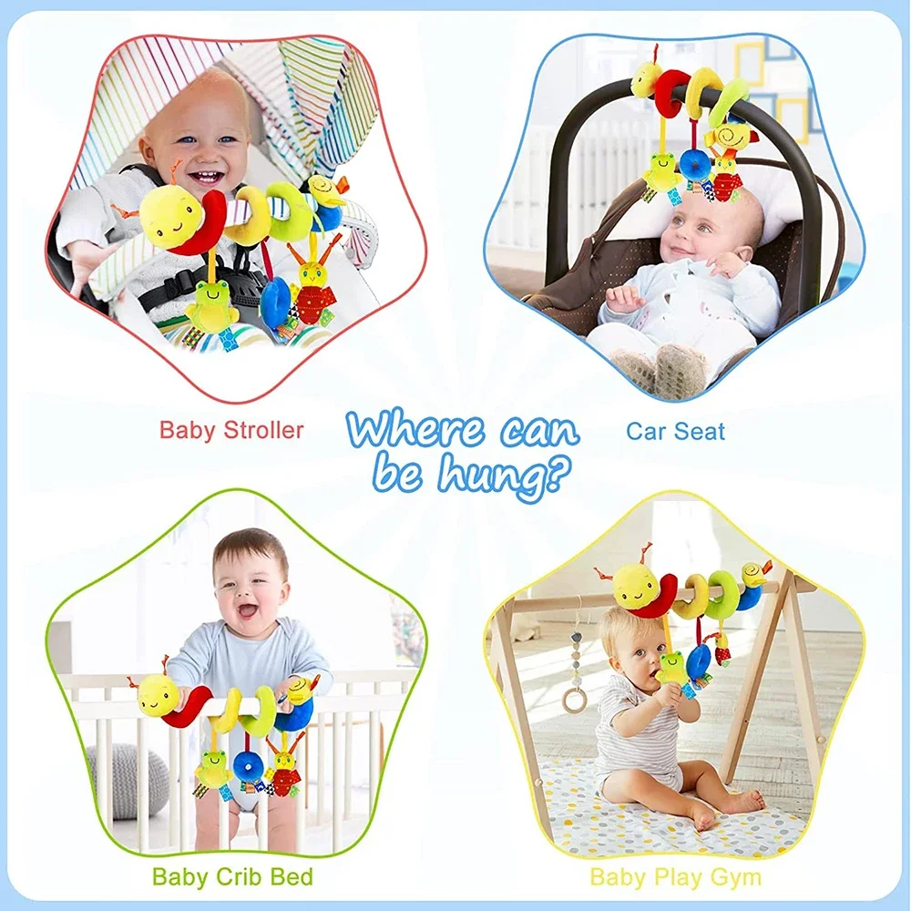 Spiral Stroller Toys Newborn P - Baby Products Game 评论和价格