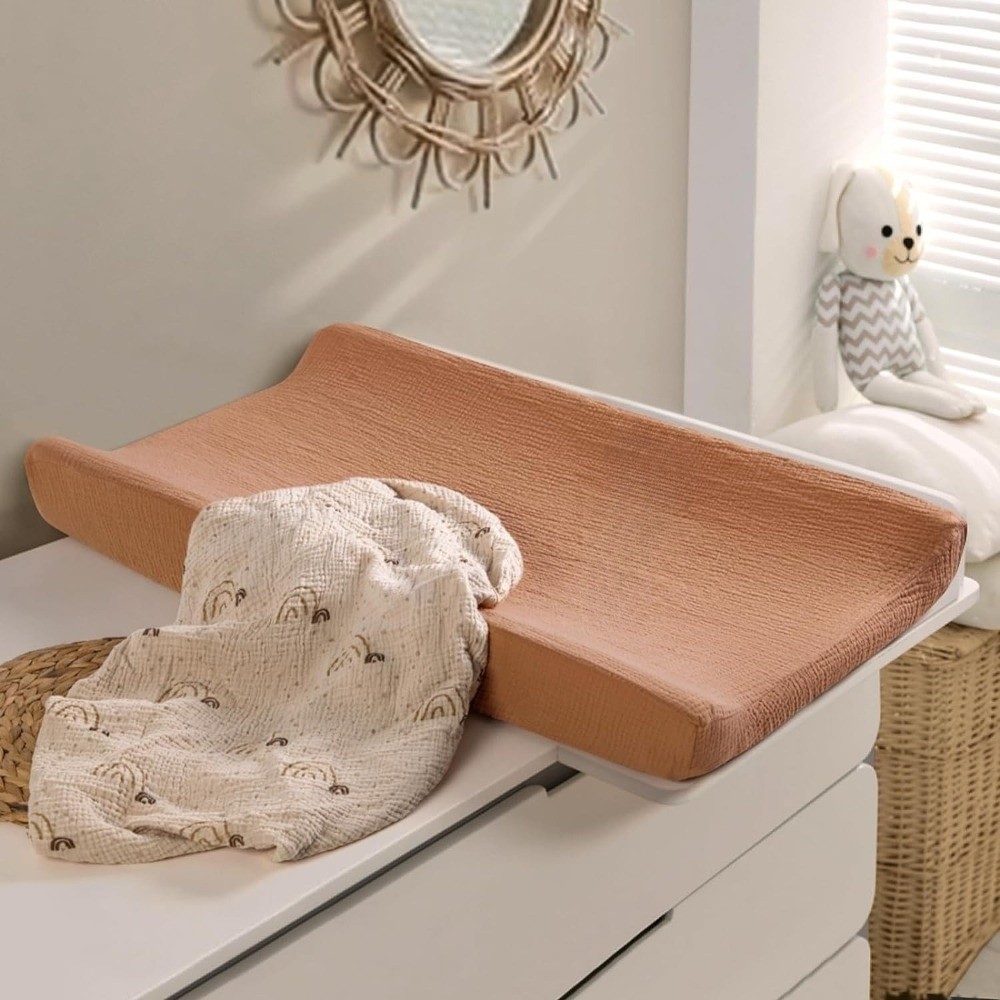 2PCS Breathable Cotton Diaper  - Diaper Changing Mat 评论和价格