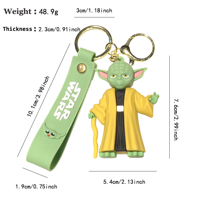 Star Wars Yoda Master Keychain - Baby Yoda Products 评论和价格
