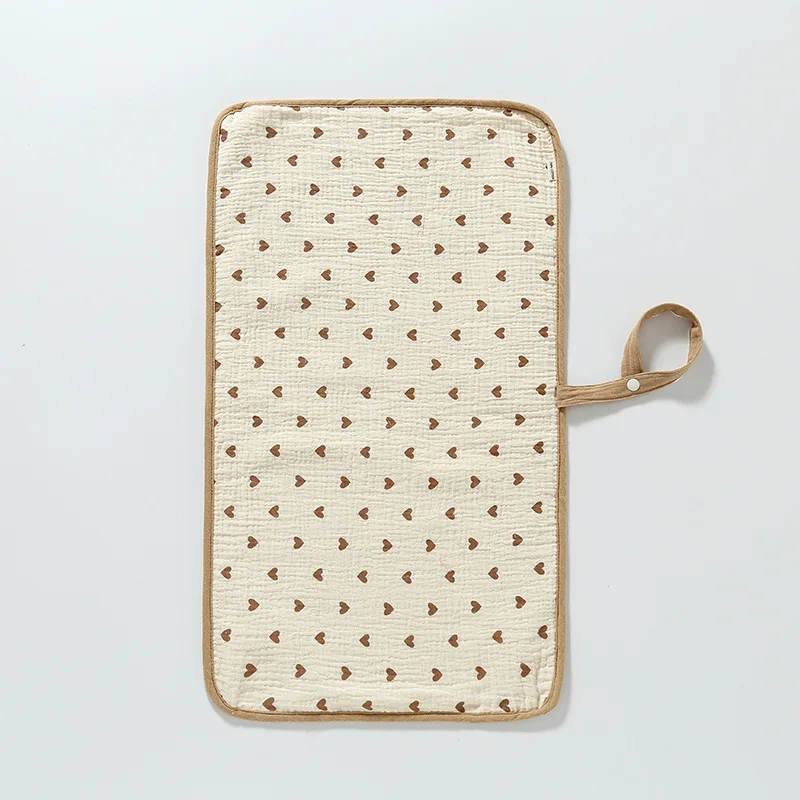 2-sided Newborn Soft Cotton Ga - Diaper Changing Mat 评论和价格