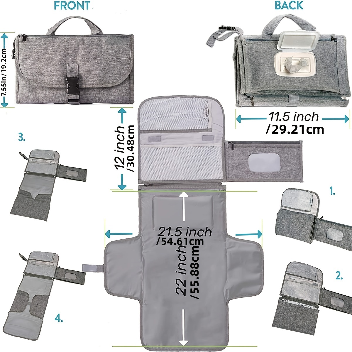 The Ultimate Baby Changing Mat - Diaper Changing Mat 评论和价格