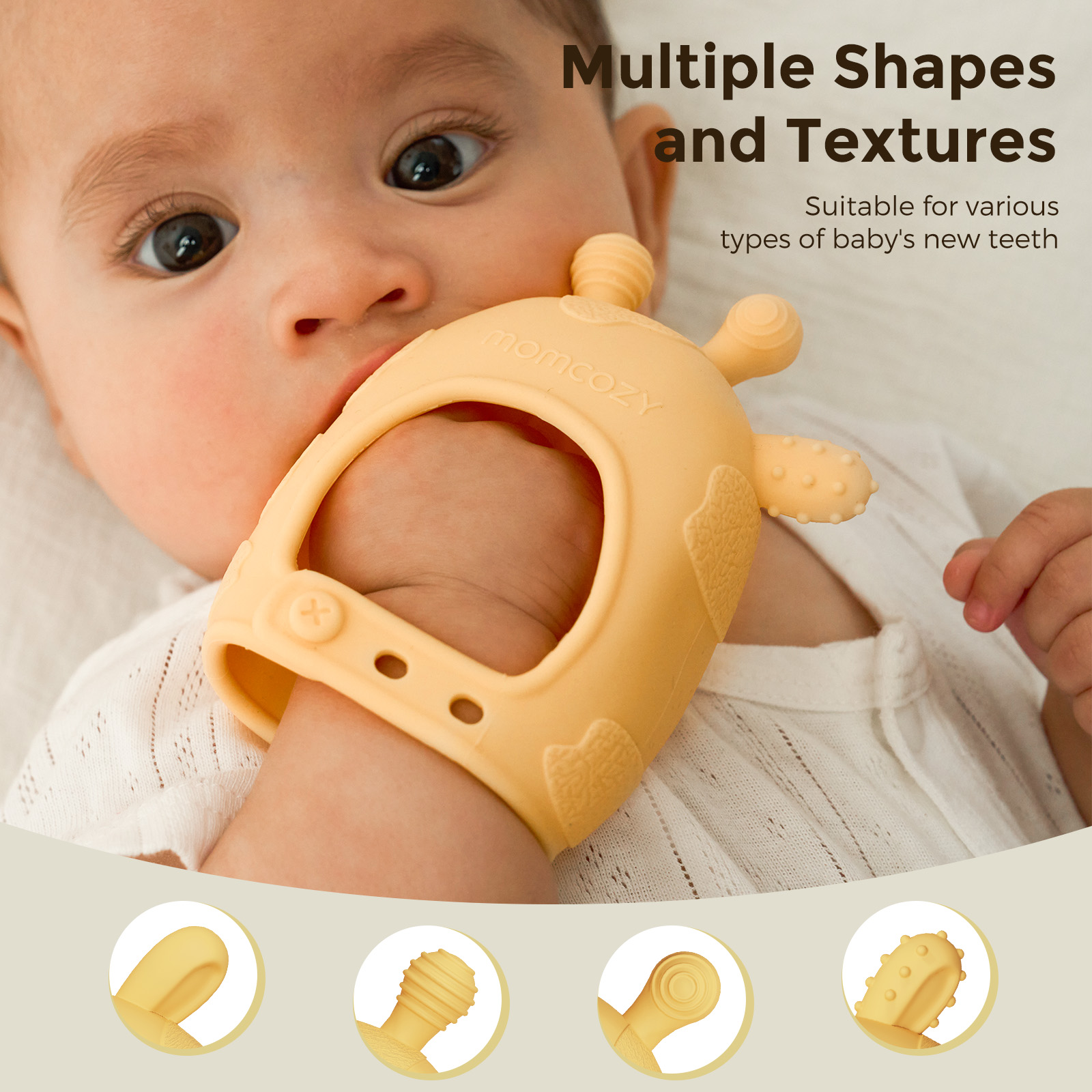 Momcozy Baby Teether Toys, Bab - Baby Products Essentials 评论和价格