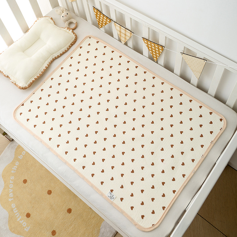 50X70cm Soft Cotton Baby Chang - Diaper Changing Mat 评论和价格